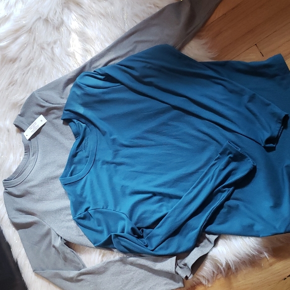 No Boundaries Tops - Set of 2 long sleeve shirts